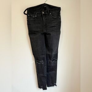 AE Lu(x)e Ripped Super High-Waisted Jegging